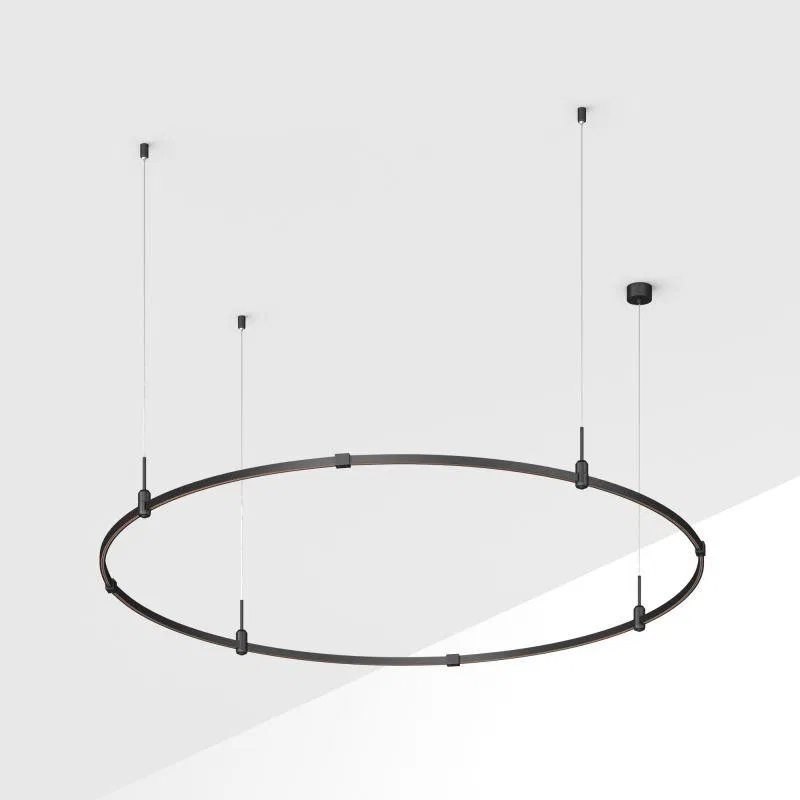 Трек ART-APRIORI-ROUND-HANG-R1800 BK IP20 метал. Arlight 048492