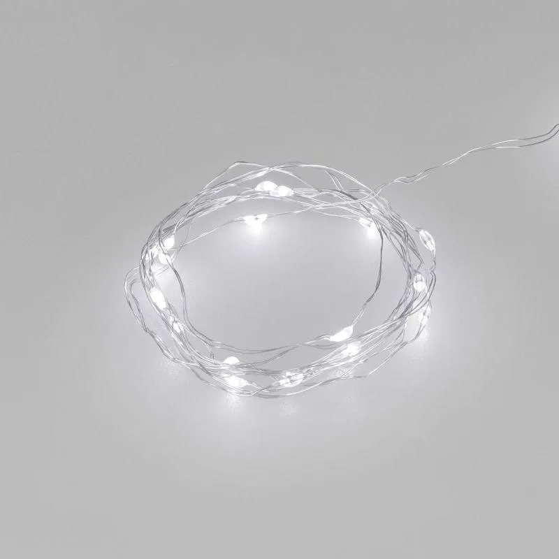 Гирлянда светодиодная ARD-DEW-HOME-2000-CLEAR-20LED-STD White6000 1.5V Battery Pack Cork IP20 Ardecoled 048692 Arlight
