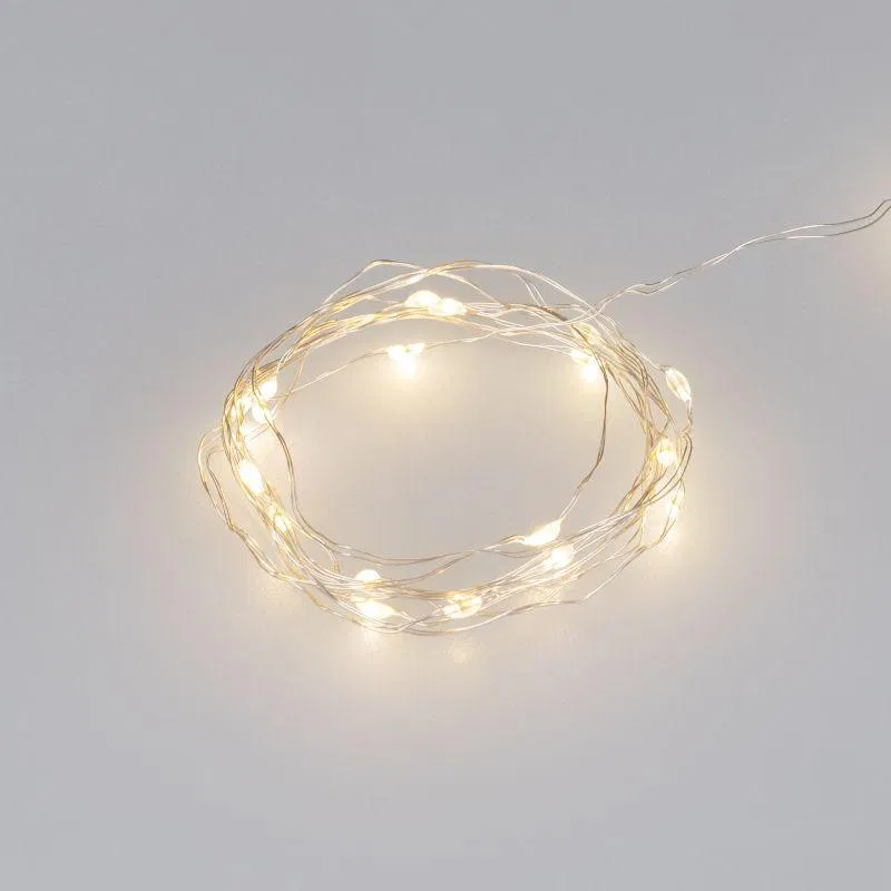 Гирлянда светодиодная ARD-DEW-HOME-2000-CLEAR-20LED-STD Warm3000 3V Battery Pack IP20 Ardecoled 048700 Arlight