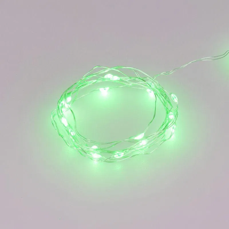 Гирлянда светодиодная ARD-DEW-HOME-2000-CLEAR-20LED-STD Green 3V Battery Pack IP20 Ardecoled 048704 Arlight