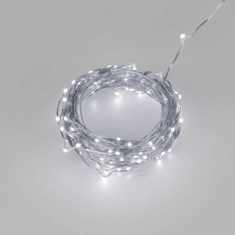 Гирлянда светодиодная ARD-DEW-HOME-10000-CLEAR-100LED-LIVE White6000 5V USB ПДУ IP20 Ardecoled 048709 Arlight