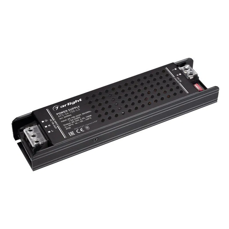 Блок питания ATS-24-150-LS (24В 6.2А 150Вт) IP20 Сетка Arlight 049064