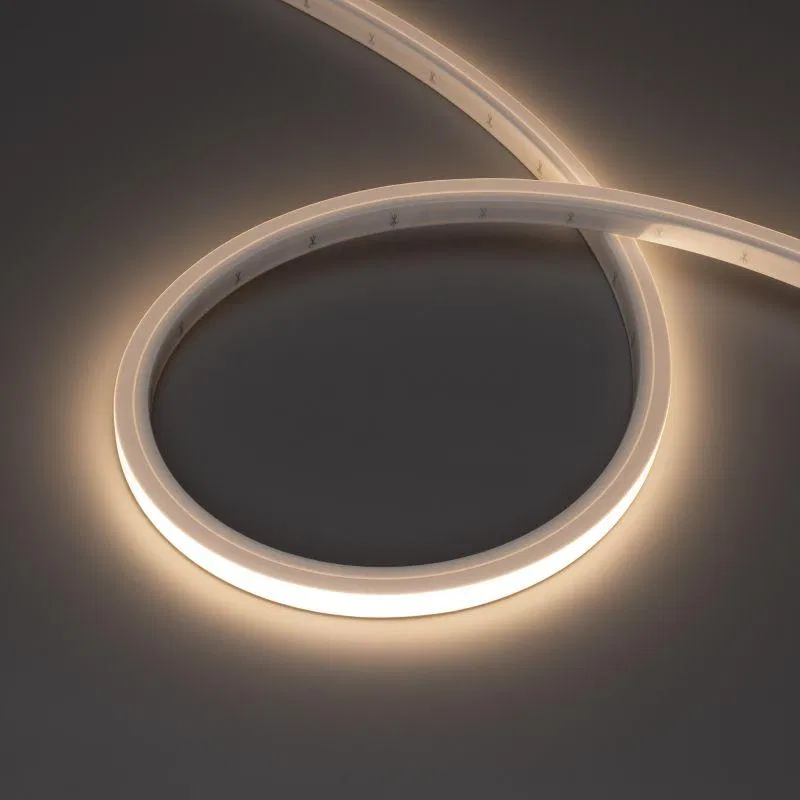Лента светодиодная NOVA-TOP-PU-A120-16x15mm 24В Day 4000К 10Вт/м IP68 wire x2 герметичная полиуретан (уп.5м) Arlight 049074