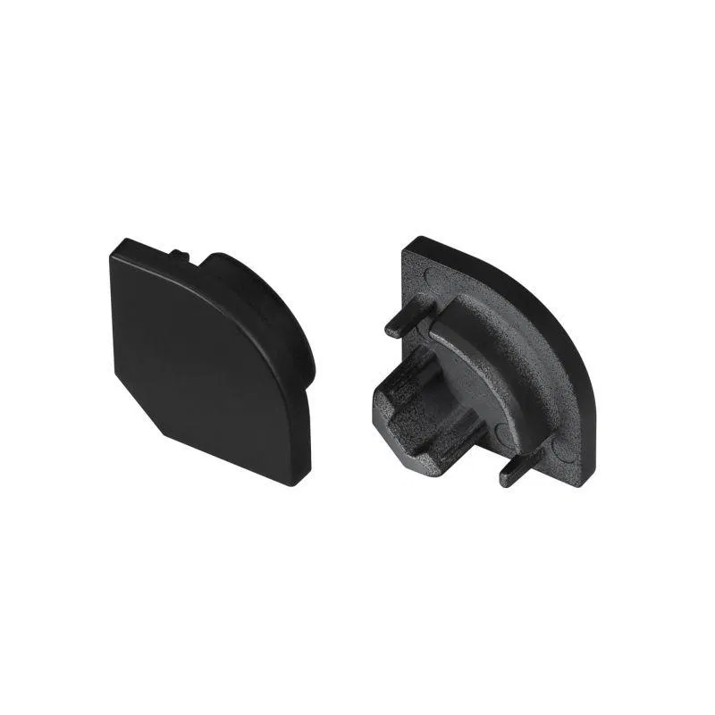 Заглушка SL-KANT-H10 BLACK глухая пластик (комплект) Arlight 049409