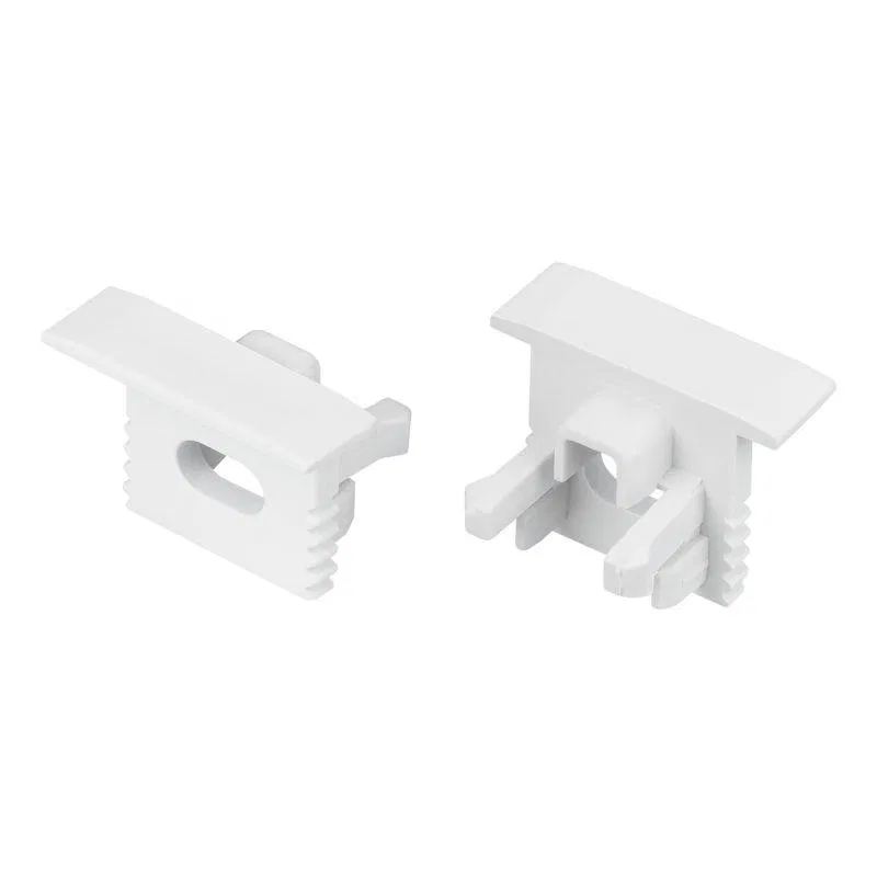 Заглушка SL-MINI-10-F WHITE с отверстием пластик (комплект) Arlight 049454