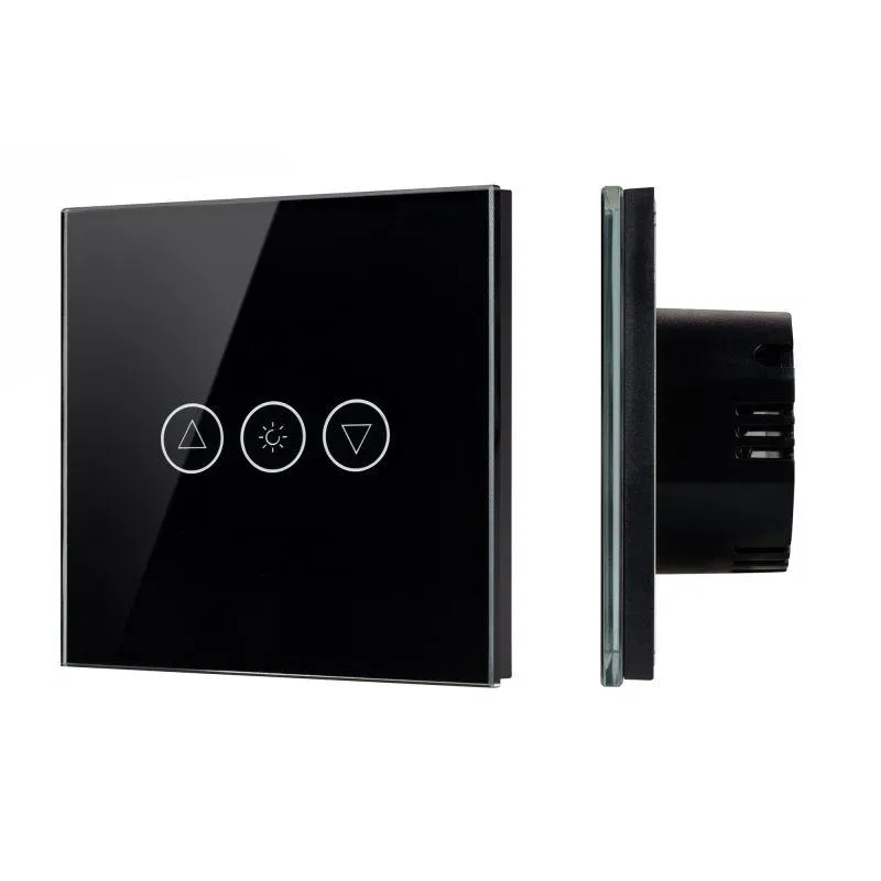 Zigbee 智能调光触摸开关 SWT-OMALI-SD3-ZB-BK (250В 500Вт) 玻璃 Arlight 050060