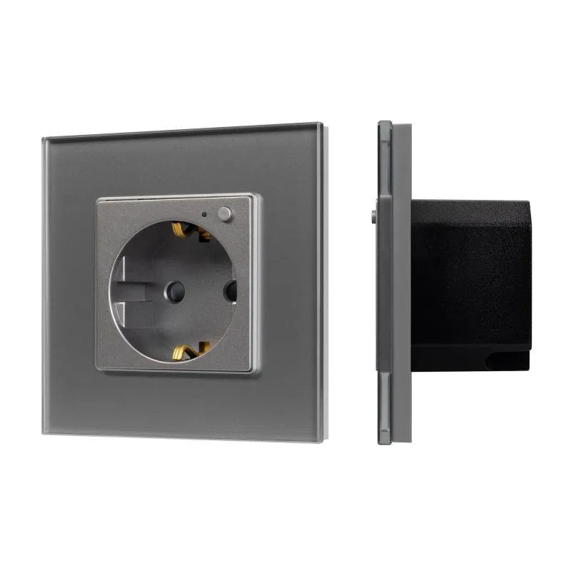 Electrical socket with Zigbee control SCT-OMALI-EUZB1-PL-GR (240V 16A Zigbee) Arlight 050101