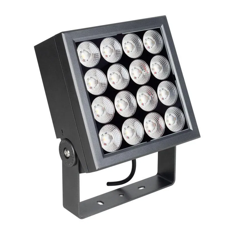 Светильник ALT-BLOCK-S220x220-50W Warm3000 GR 60 deg 230В 50Вт 3000К IP66 метал. Arlight 052371