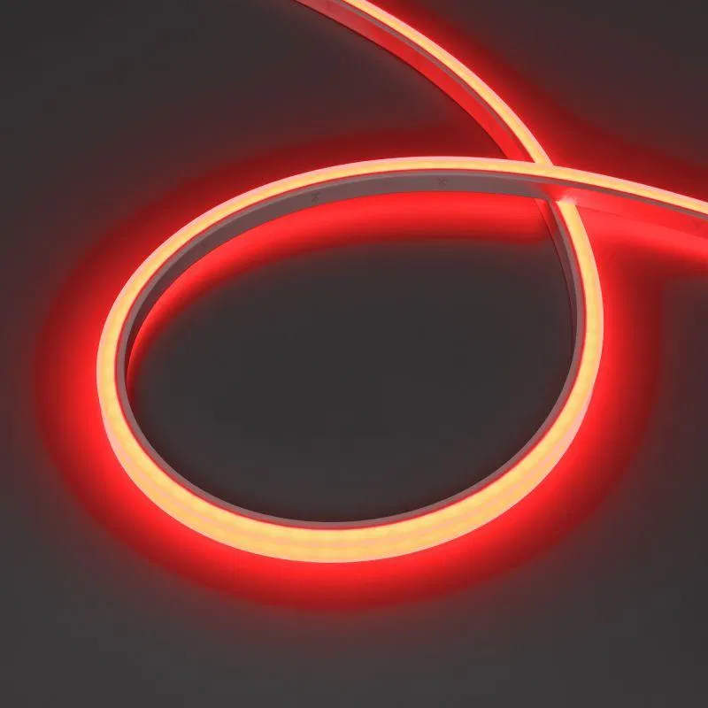 Лента светодиодная WAVE-TOP-PU-H120-10x10mm 24В RGB 10Вт/м IP68 wire x2 вывод боков. герметичная (уп.5м) Arlight 052436