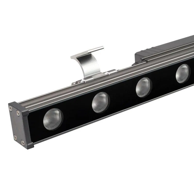 Прожектор AR-LINE-500-9W Day4000 GR 15 deg 9Вт IP65 4000К 230В линейный метал. Arlight 052892