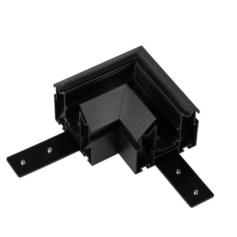 Коннектор угловой MAG-ORIENT-CON-2653-STR-G-L90 (BK) IP20 металл Arlight 054168