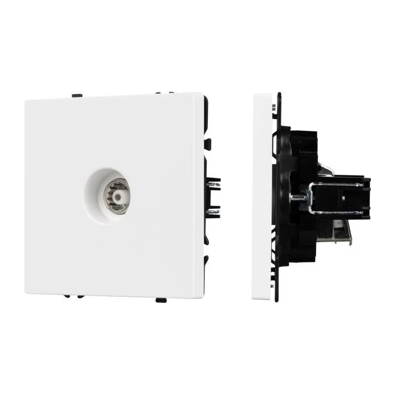 TV socket mechanism SCT-NOBE-MTV1-SFPL-WH white quartz Arlight 054292