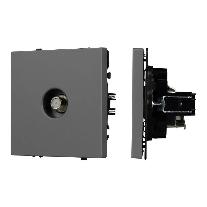 Механизм спутниковой розетки SCT-NOBE-MST1-SFPL-GR (SAT) сер. базальт Arlight 054299