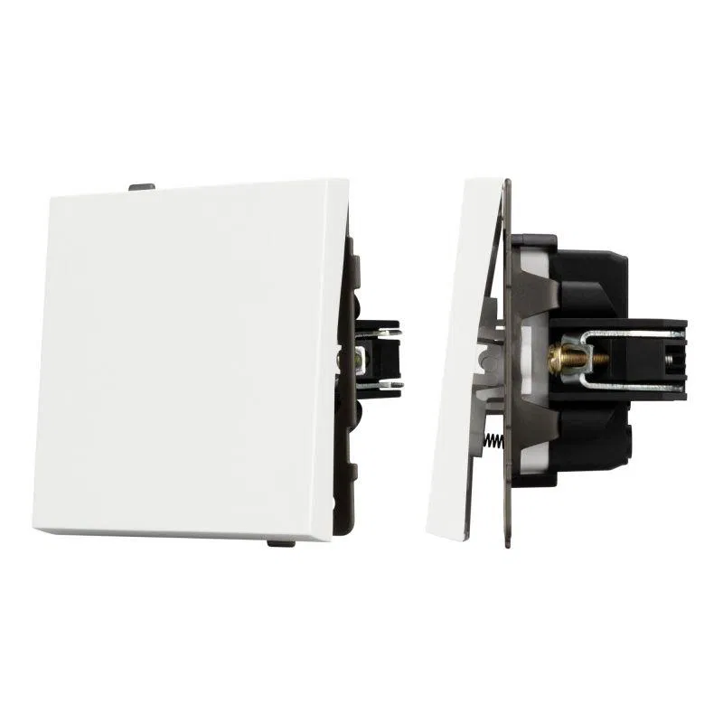 Выключатель звонковый SWT-TENDO-MKR1-SFPL-WH 10А 230В механизм Arlight 054590