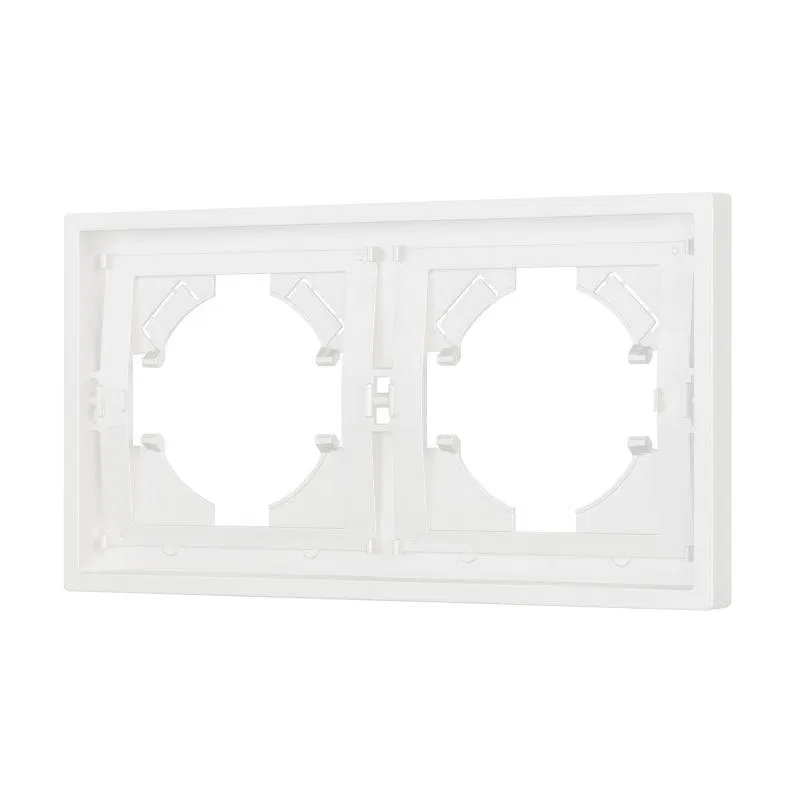 Рамка 2-м FRM-TENDO-SFPL-2-WH пластик. бел. Arlight 054649