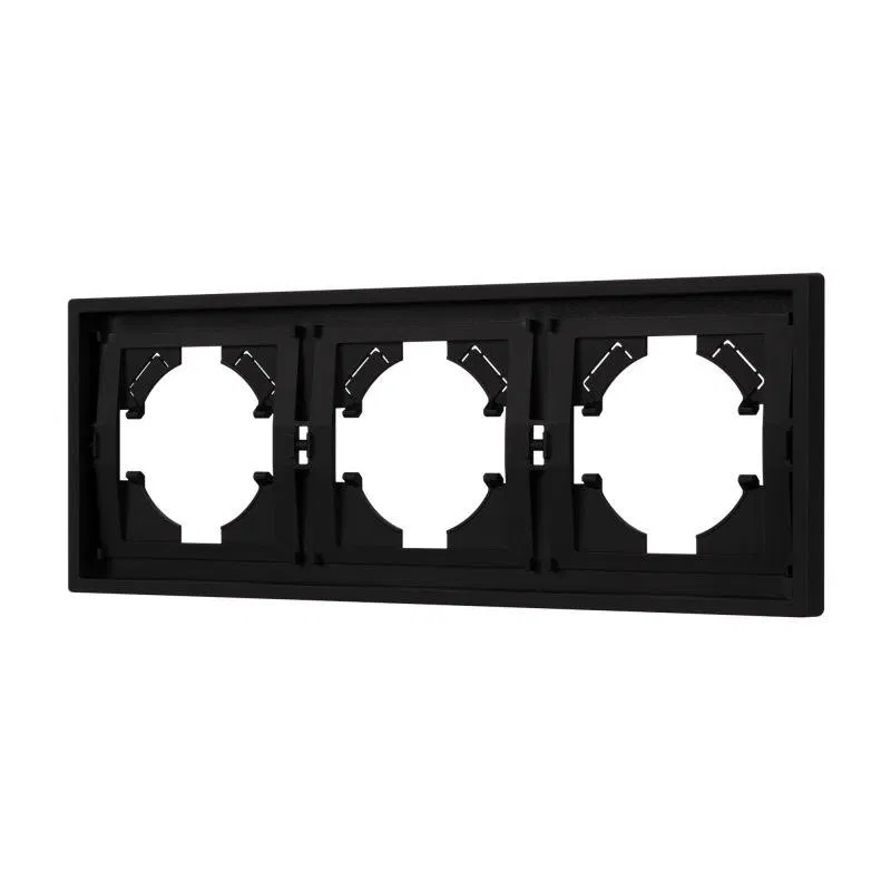 Рамка 3-м FRM-TENDO-SFPL-3-BK пластик. черн. Arlight 054650