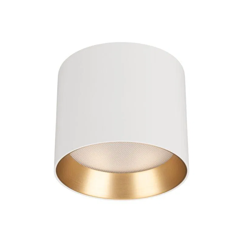 Светильник светодиодный SP-BISCOTTO-R90-8W Warm3300-MIX WH-GD 80deg 230В IP54 8Вт 3300К метал. Arlight 054912
