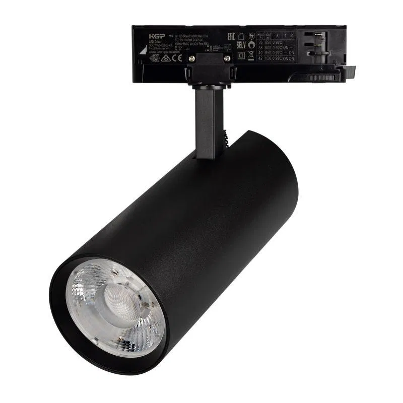 Светильник светодиодный LGD-GERA-4TR-R90-40W Day4000 BK 24deg 230В IP20 40Вт 4000К метал. Arlight 055138