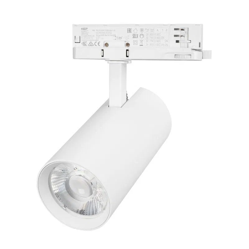 Светильник светодиодный LGD-GERA-4TR-R90-40W Day4000 WH 36deg 230В IP20 40Вт 4000К метал. Arlight 055141