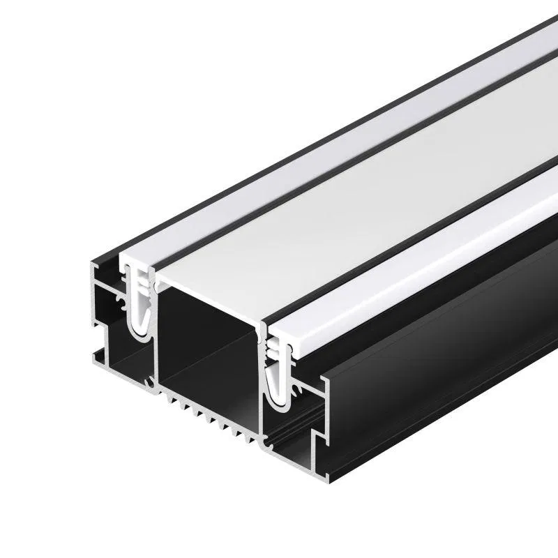 Профиль STRETCH-32-CEIL-CENTER-2000 BLACK L2000 алюм. Arlight 055208