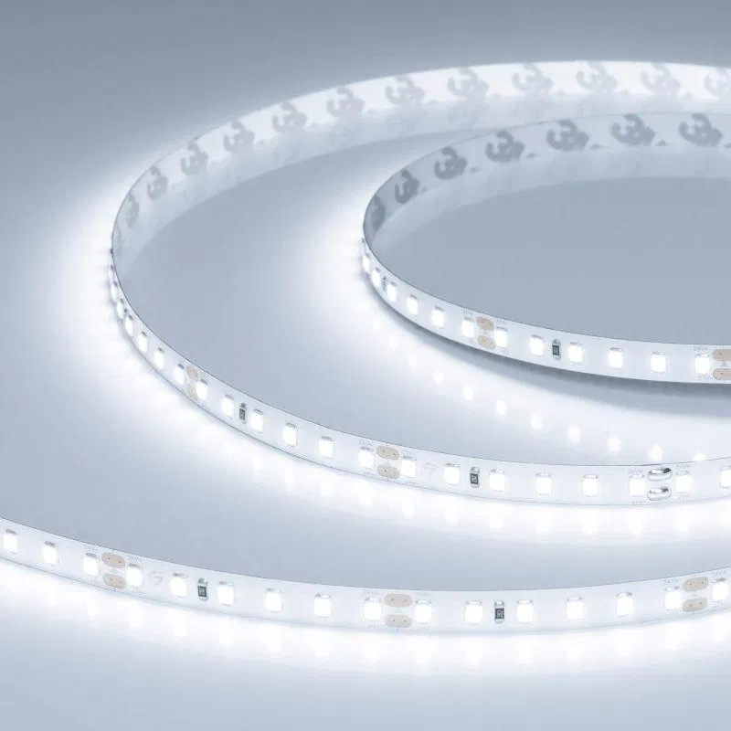 Лента светодиодная UL-A120-8mm 24В White 6000К 2Вт/м IP20 открытый (уп.5м) Arlight 057519