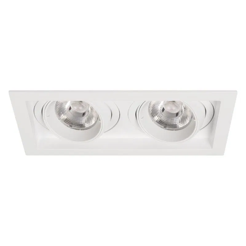 Светильник MS-VORTEX-BUILT-S210x117-2x20W Warm3000 WH-WH 40 deg 230В 2х20Вт 3000К IP20 метал. Arlight 057763