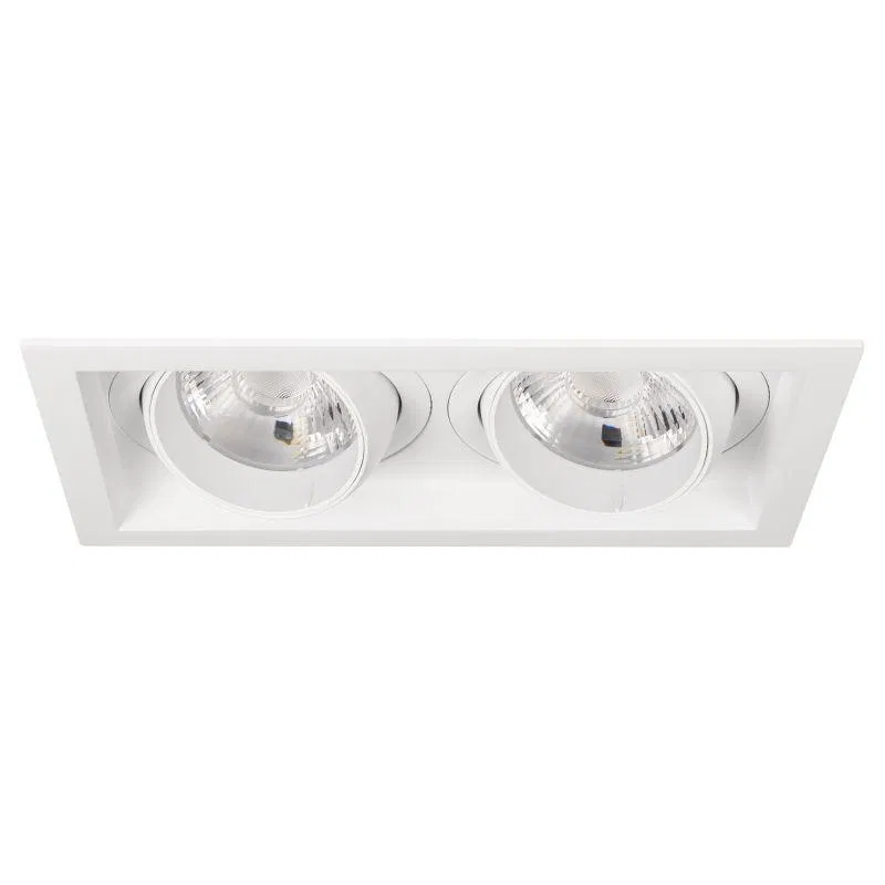 Светильник MS-VORTEX-BUILT-S250x140-2x30W Warm3000 WH-WH 17 deg 230В 2х30Вт 3000К IP20 метал. Arlight 057767
