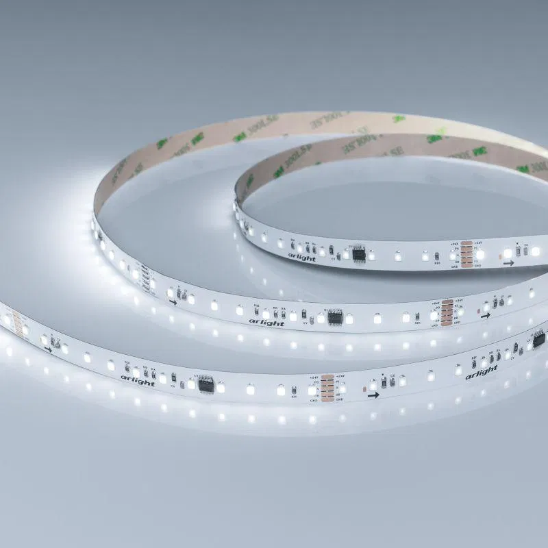 Лента светодиодная DMX-A96-12mm 24В White6000-PX12 14Вт/м IP20 CRI>90 (уп.5м) Arlight 058171
