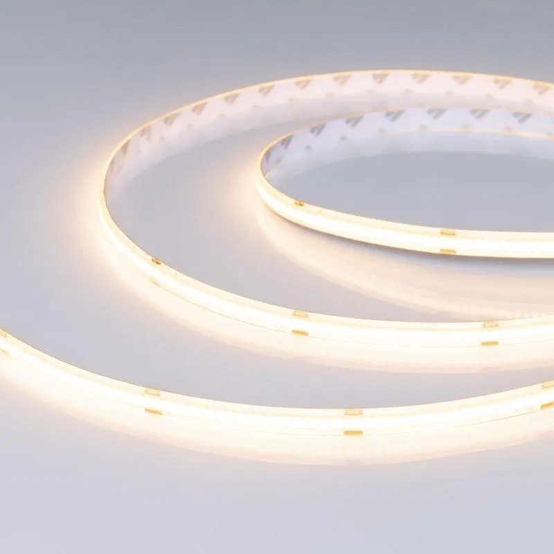 Лента светодиодная COB-SE-X378-8mm 24В Warm 3000К 11Вт/м IP65 герметичная (уп.5м) Arlight 058302