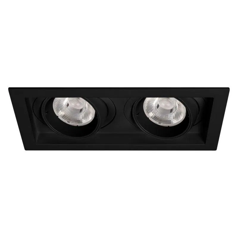 Светильник MS-VORTEX-BUILT-S210x117-2x20W Day4000 BK-BK 40 deg 230В 2х20Вт 4000К IP20 метал. Arlight 058441