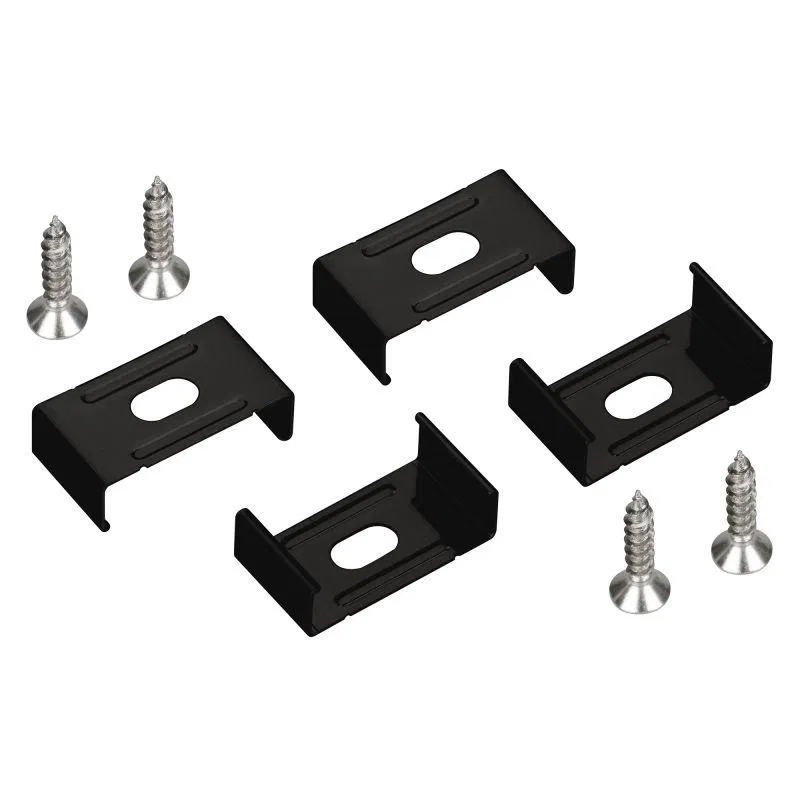 Держатель SL-SLIM20 BLACK комплект метал. Arlight 058732