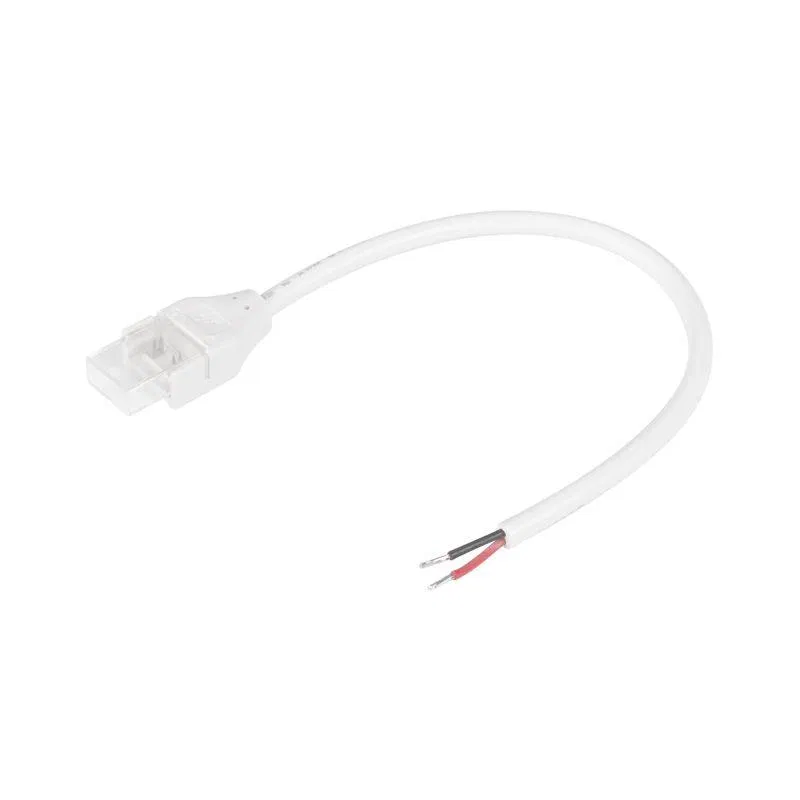 电源连接器 COB-MONO-8mm-2pin-STW-IP68 透明 (5个/包) Arlight 059151