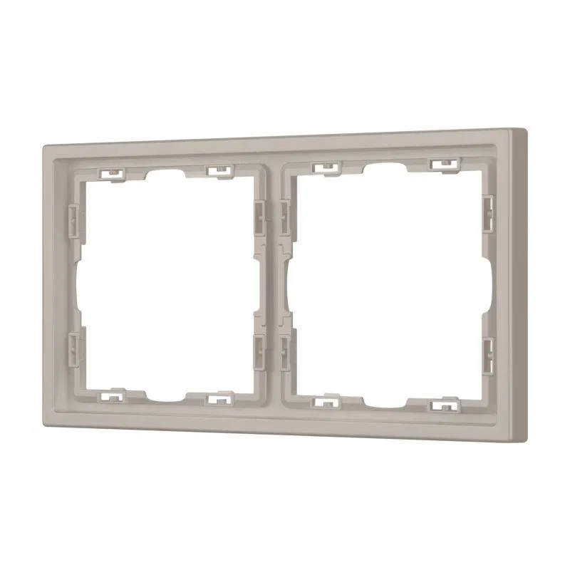Plastic frame FRM-NOBE-SFPL-2-CA cashmere Arlight 059456