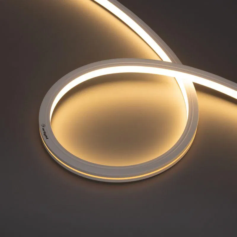 Waterproof strip MOONLIGHT-PRO-TOP-X320-16x16mm 48V Warm3000 (10W/m IP67 30m wire x2) side exit (pack 30m) Arlight 061068
