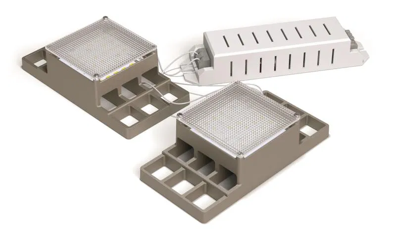 LED灯具 АТ-ДВО-07-33-15-О "Albatross" 220В 33W 5000K 3500lm IP20 白色 (格栅75х75) 乳白扩散板 АТОН АТДВО073315О