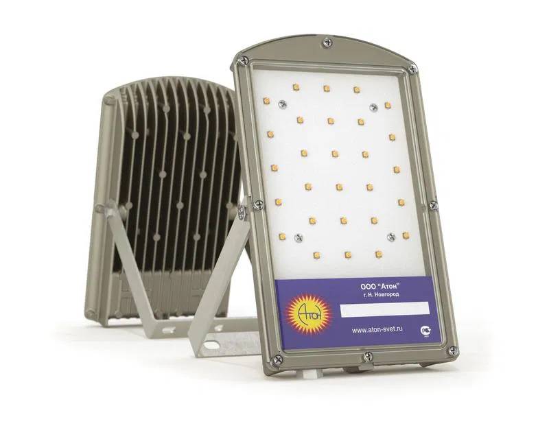Прожектор светодиодный LLP01-025-W120-220VAC-IP65 "Turtle" 25Вт 4700К IP65 3150лм 120град. АТОН LLP01025W120220VACIP65