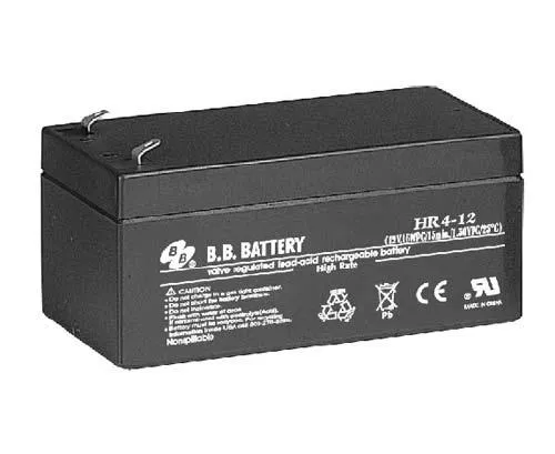 Аккумулятор 12В 4А.ч HR 4-12 B.B. Battery 1906652А