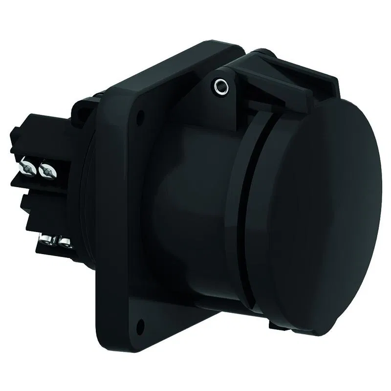 Розетка панельная 63А 3п 2P+PE 230В IP44 Quick Connect Bals 130275