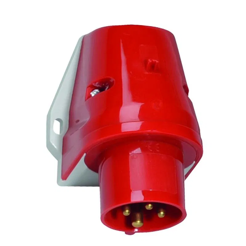 Вилка настенная 16А 4п 6ч 400В IP44 90х87 Quick Connect Bals 24392