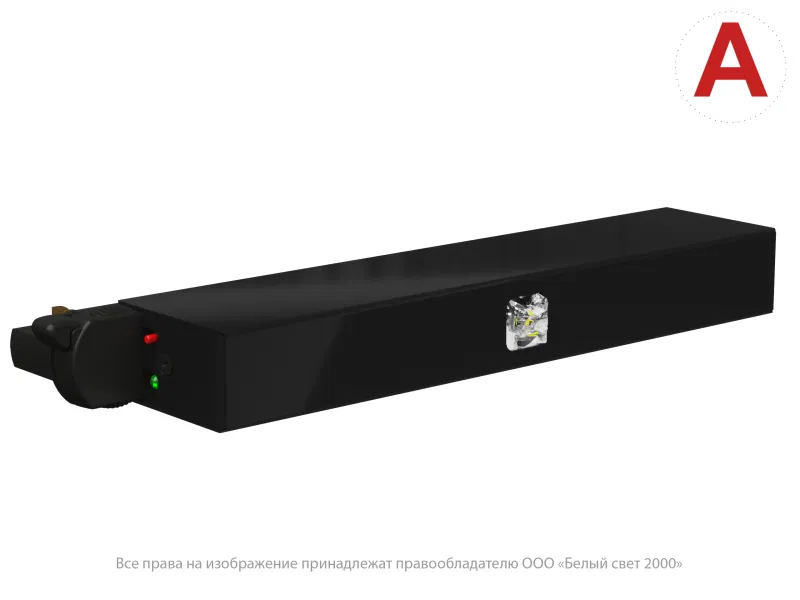 Светильник светодиодный аварийный BS-CANOE-81-L2 Black Белый свет a20985