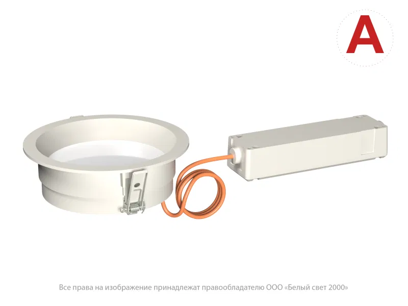 Светильник аварийный BS-DL-10-L1-24 V01 White 4000К Белый Свет a29256