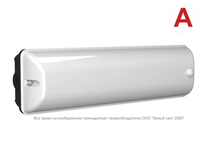 Светильник аварийный BS-METEOR-51-L1-INEXI2 5000К DD01 Black Белый свет a32251