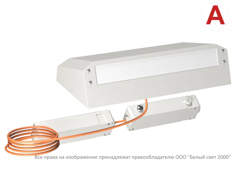 Светильник BS-CUSTOS-51-L1-INEXI 4000К White (-60) аварийный бел. Белый свет a32338