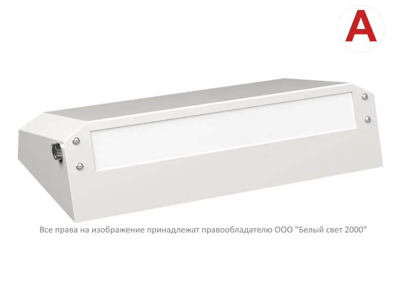 Светильник BS-CUSTOS-53-L1-INEXI2 4000К White аварийный бел. Белый свет a32347