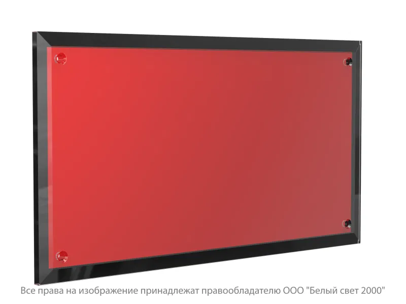 Знак безопасности PT-32178-Black.F00 "Фон " Белый свет a32636