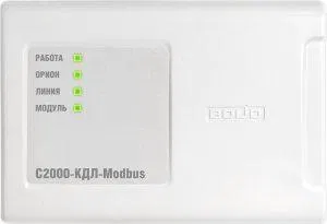 Контроллер двухпроводной линии с гальванической изоляцией С2000-КДЛ-Modbus Болид 266725