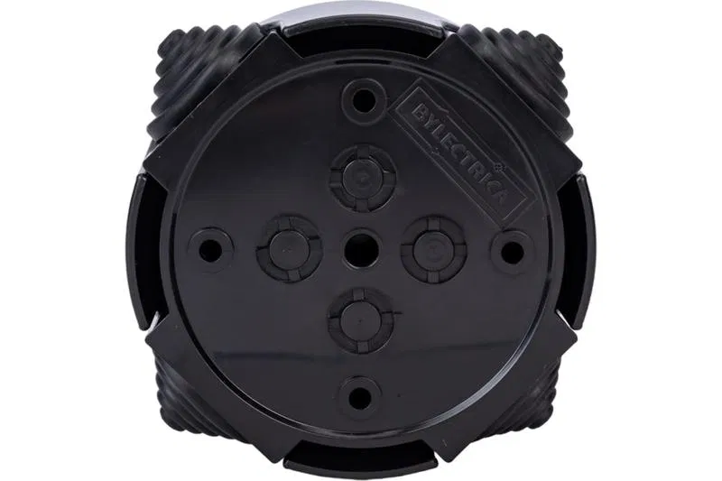 Коробка монтажная Ретро черн. Bylectrica КМ-449 черн.