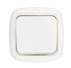 Выключатель 1-кл. СП 6А IP20 бел. Bylectrica С1 6-158