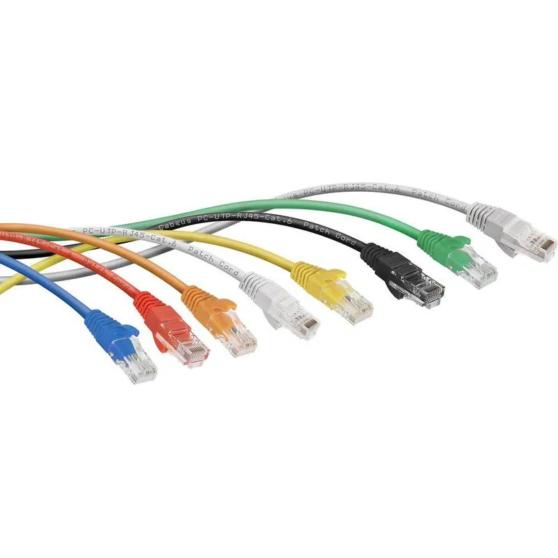 Патч-корд U/UTP кат.6 PC-UTP-RJ45-Cat.6-1m-YL-LSZH 2xRJ45/8p8c неэкранир. LSZH 1м желт. Cabeus 11162c