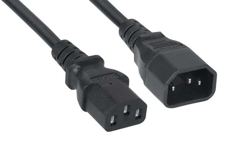 Кабель питания монитор-компьютер IEC 320 C13-IEC 320 C14 (3х0.75) 1.8м PC-189-VDE-1.8M Cabeus 2103k